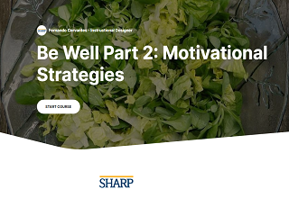 Be Well Part 2: Motivational Strategies - Online Banner